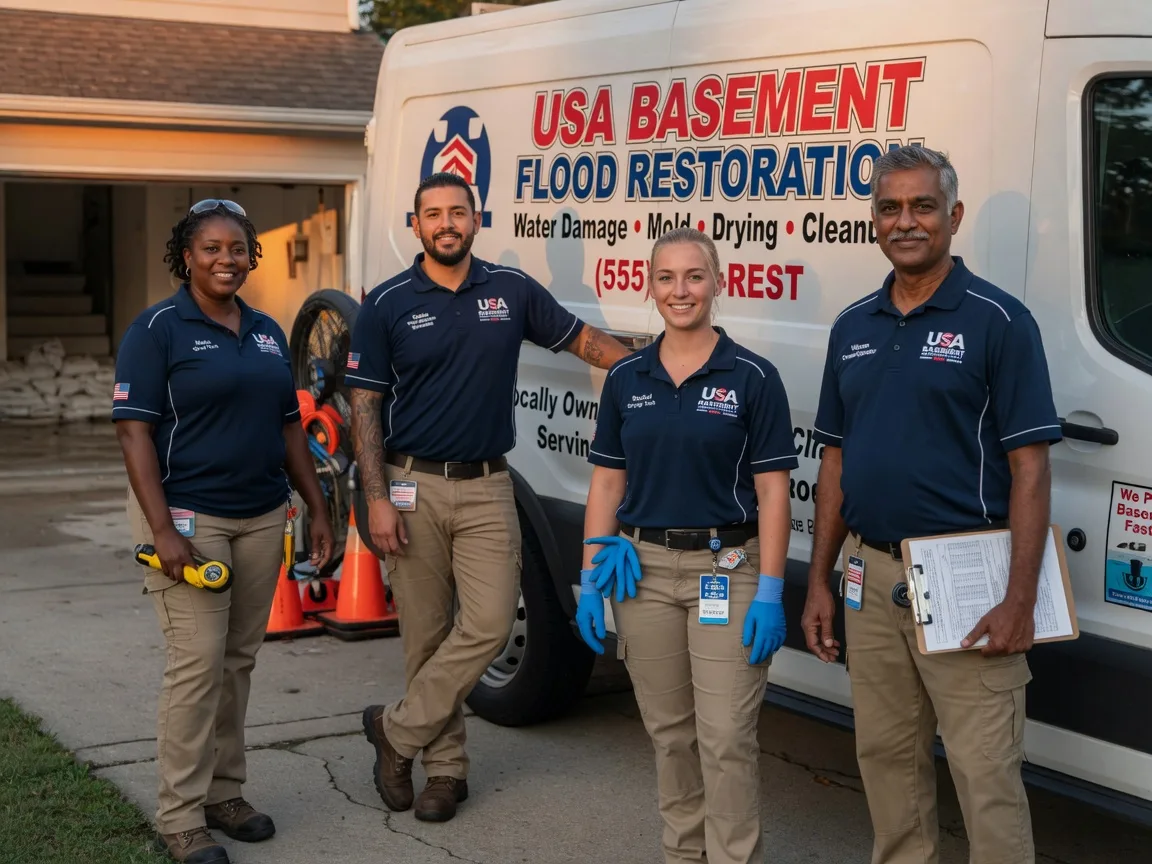 Basement Flood Cleanup company in Saxe, VA